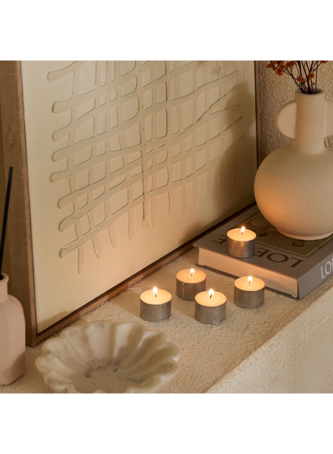 Home Box Unscented Tealight Candle Set - 25 Pieces - Image 5